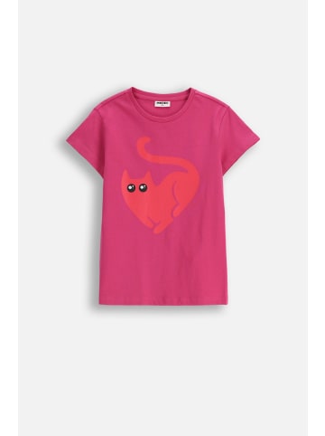 MOKIDA T-shirt aus Baumwolle mit kurzem Ärmel in rosa