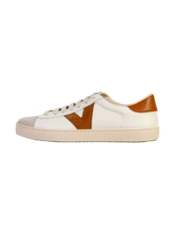 Victoria Leder-Sneaker Braun