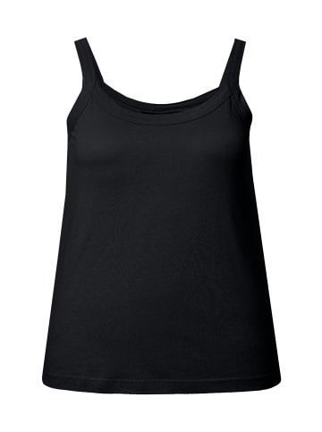 Ulla Popken Strick-Top in schwarz