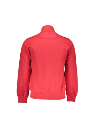 La Martina Rotes Baumwoll-Sweatshirt