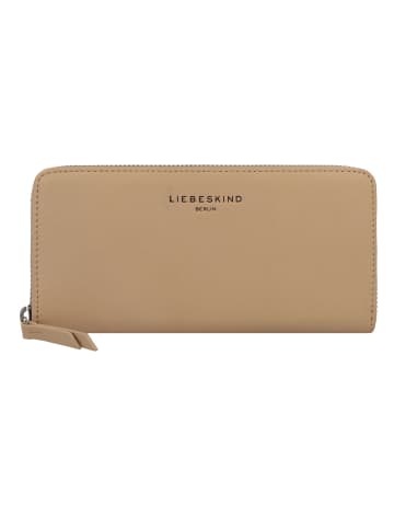 LIEBESKIND BERLIN Noos Harris Geldbörse RFID Schutz Leder 19 cm in beige