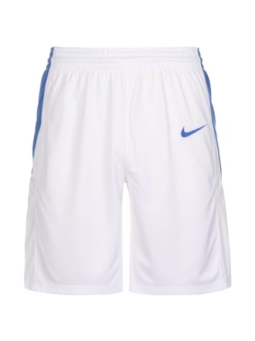 Nike Performance Funktionsshorts Team Stock 20 in weiß / blau