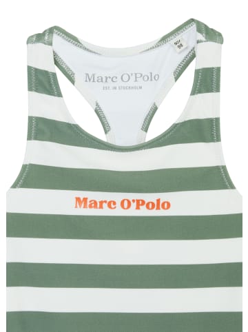 Marc O'Polo KIDS-GIRLS Badeanzug in SAGE LEAVE STRIPE