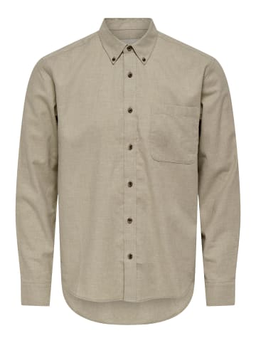 ONLY & SONS Hemd in Chinchilla