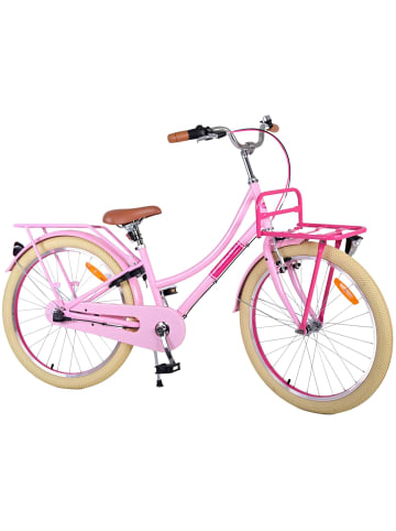 Volare Kinderfahrrad Excellent Fahrrad für Mädchen 24 Zoll Kinderrad in Rosa 8 Jahre