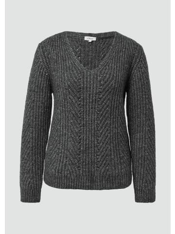 s.Oliver Strickpullover in 97W3_graphit