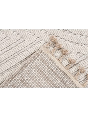 Kayoom Kayoom Neu 2026 Wohnzimmer Kurzflor Teppich Spicer 125 elfenbein in elfenbein