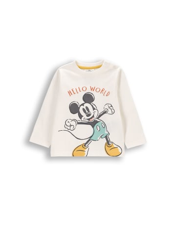 Coccodrillo Langarm-T-Shirt in ecru