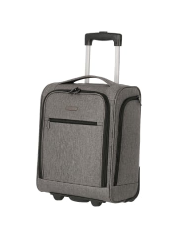 travelite Cabin Underseater - 2-Rollen-Kabinentrolley XS 43 cm (petrol) in grau