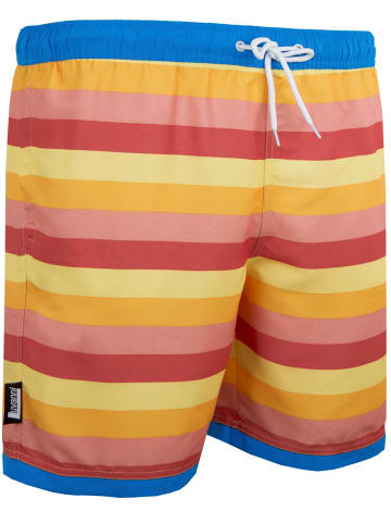 LUVANNI Boardshorts Style 11 Streifen in Gelb