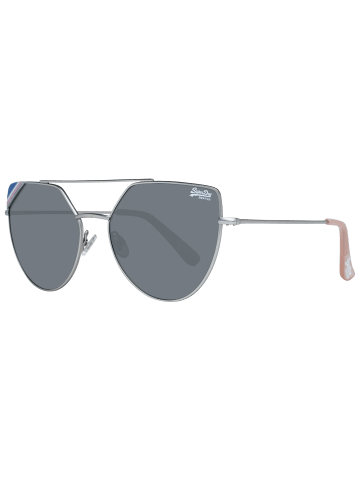 Superdry Unisex Sonnenbrillen Aviator Silber