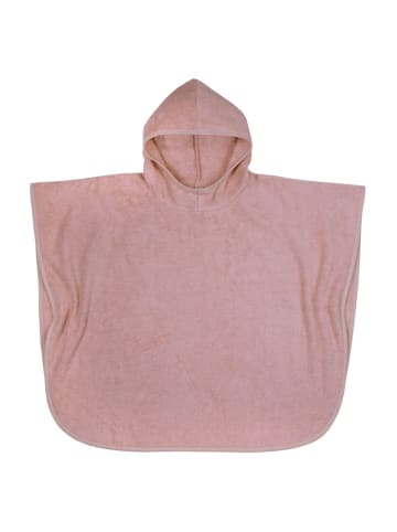 Wörner Bade-Poncho 75 x 60 cm - Uni Erika in rosa