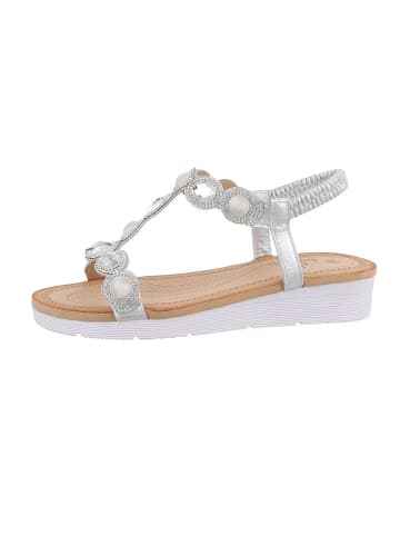 Ital-Design Sandale & Sandalette in Silber