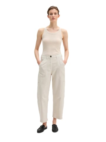 Marc O'Polo Ripp-Tanktop slim in Grey Silk