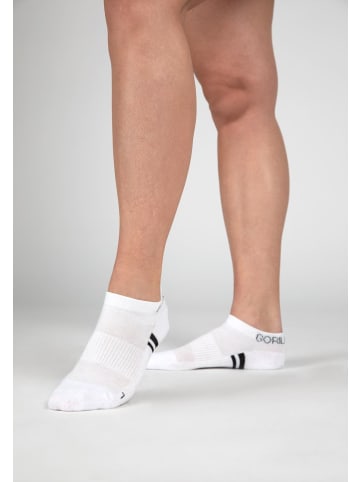 Gorilla Wear Viertelsocken - 2-pack - Weiß