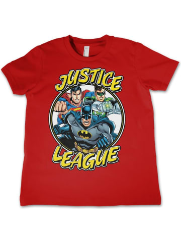Justice League Shirt in Rot
