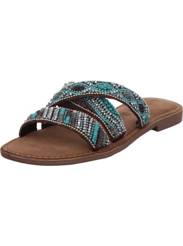 Lazamani Pantolette in blau