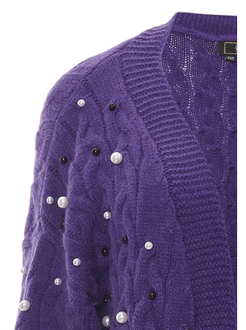 faina Damen Strickjacke in LILA