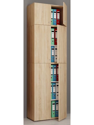 ebuy24 Büroschrank LonaXXL 2 Eiche 70 x 39 cm