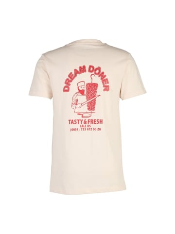 Mister Tee T-Shirt "Dream Kebab Tee" in Beige