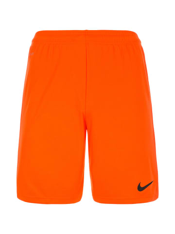 Nike Performance Shorts Park II in orange / schwarz