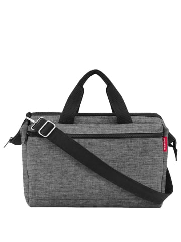 Reisenthel travelling allrounder S pocket - Reisetasche 39 cm (leo macchiato) in twist silver