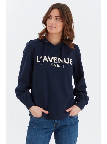 Fransa Kapuzensweatshirt in blau