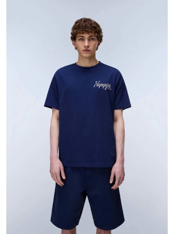 Napapijri T-Shirt S-ELIOR SS in Naval Acade