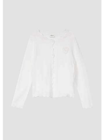 s.Oliver Strickjacke in 0100_weiß