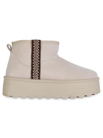 VAN HILL Winter Boots Aria in Beige