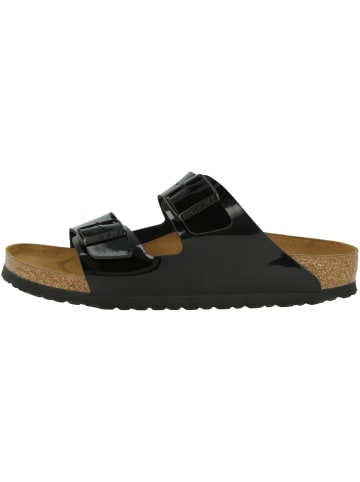 Birkenstock Sandale Arizona Birko-Flor Lack normal in schwarz