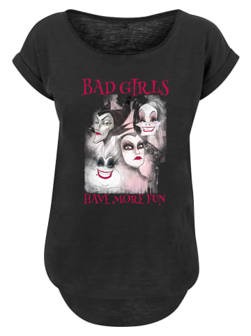 F4NT4STIC Long Cut T-Shirt Bad Girls Have More Fun in schwarz