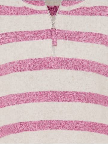 Olsen Pullover Cora in beige himbeer - 0001