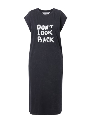 Studio Untold Jerseykleid in anthrazit melange