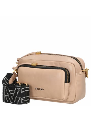 PICARD Soulmate - Schultertasche 20 cm (schwarz) in cookie