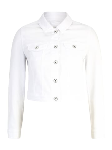 Vera Mont Jeansjacke mit Waschung in Bright White