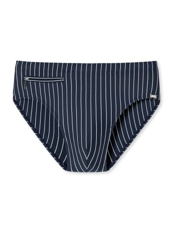 Schiesser Badehose Nautical Casual in Dunkelblau