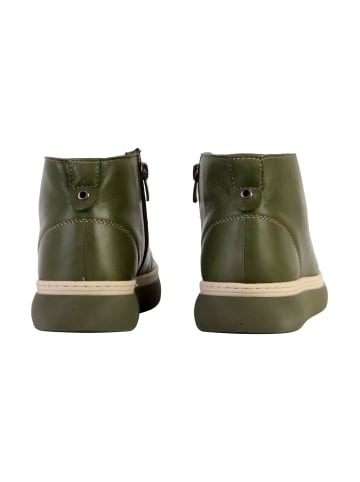 Divine Factory Alénoa High-Top-Sneaker aus Leder Grün