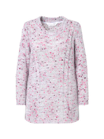 Janet & Joyce Pullover in fuchsia pink