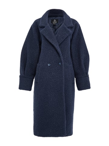 Threadbare Wollmantel THB Sunflower formal coat in Navy