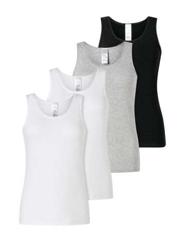 Schiesser Unterhemd Modern Multipacks in classic mix