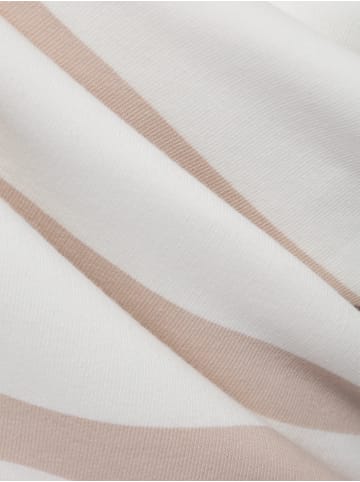 Marie Lund Sweatshirt in weiß braun - 0001