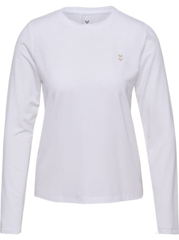 Hummel Longsleeve "Yoga Soft Loose W T-Shirt Longsleeve" in Weiß