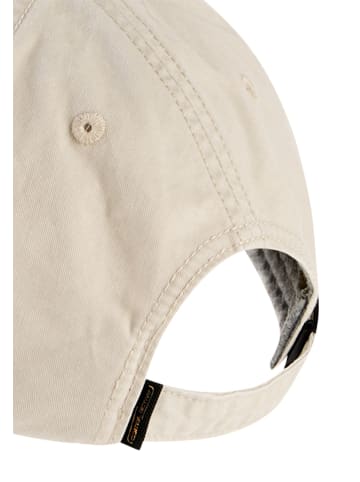 Camel Active Cap aus reiner Baumwolle in Beige