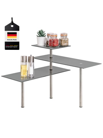 bremermann Glas-Eckregal