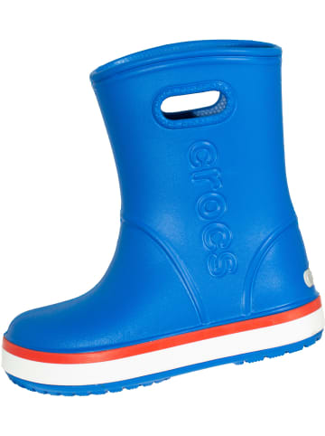 Crocs Stiefel Crocband Rain in bright cobalt/flame