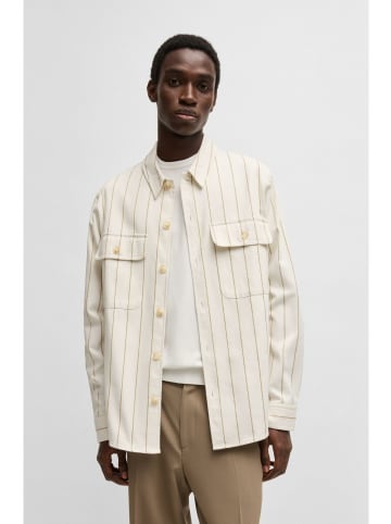 Hugo Boss Knopfleisten Langarmshirt für Herren in kombi