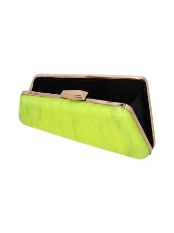 faina Women Clutch in Lime