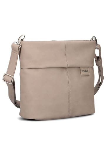 Zwei Mademoiselle M8 - Schultertasche 25 cm in cappuccino