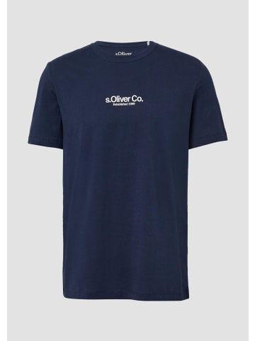 s.Oliver T-Shirt in 58D1_tiefblau